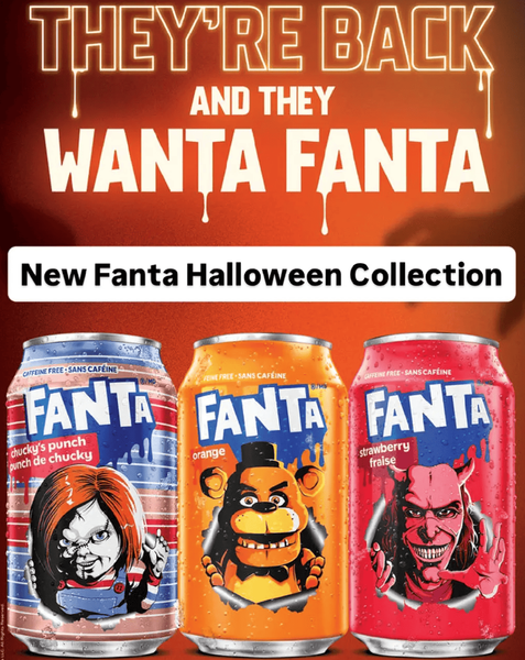 Газированный напиток Fanta Orange Freddy Fazbear 355мл 9662 фото