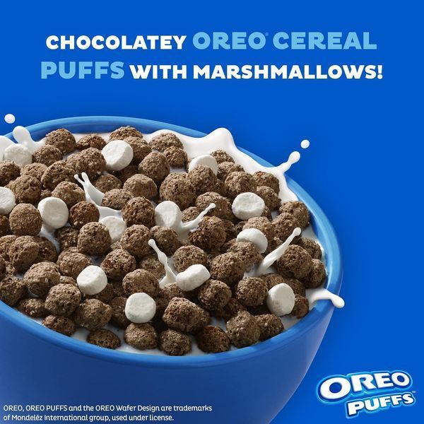 Сухий сніданок Post Oreo Puff Chocolate Breakfast Cereal 283г 10545 фото