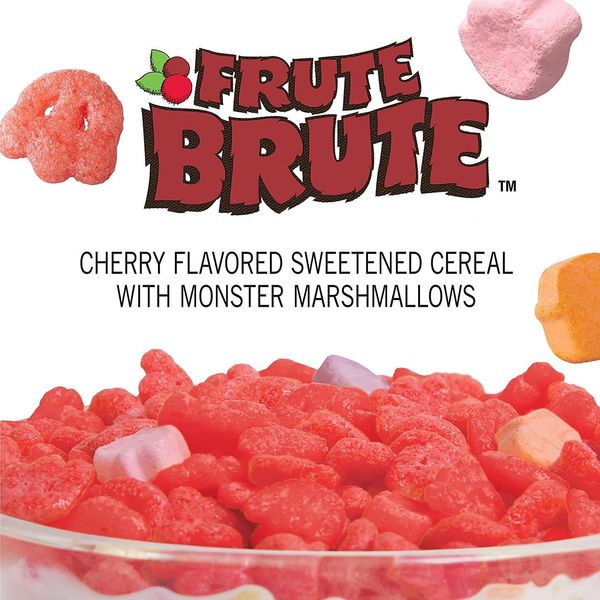 Сухой завтрак Halloween Frute Brute Cherry with marshmallows 447g 4049 фото