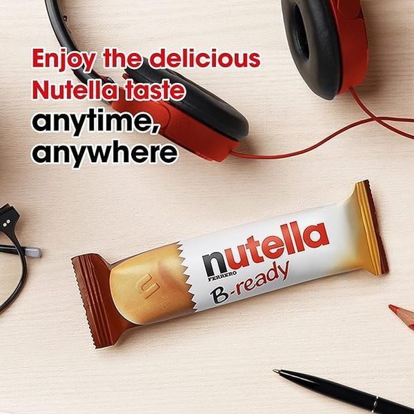 Вафельный батончик Nutella B-ready 100g 5950 фото