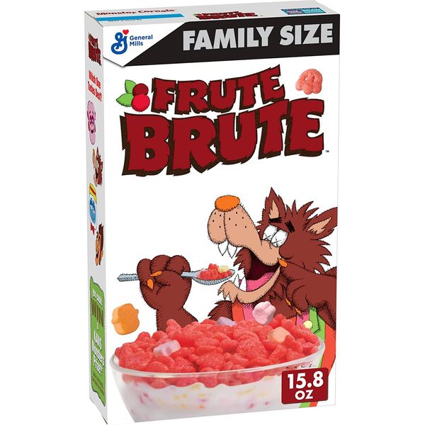 Сухиий сніданок Halloween Frute Brute Cherry with marshmallows 447g 4049 фото