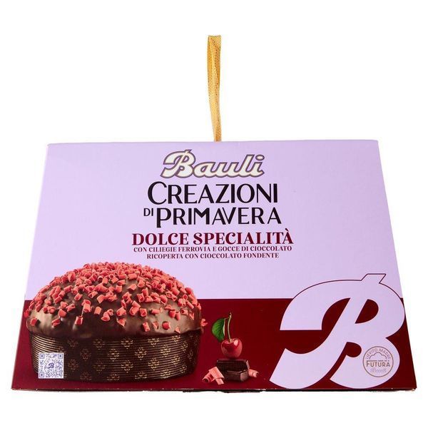 Пасхальный кулич Bauli Creazioni di Primavera Ciliegia с вишней и шоколадом 550г 8353 фото
