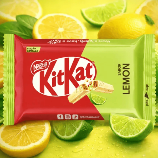 Шоколадний батончик Nestle Kit Kat Lemon 41.5г 11710 фото