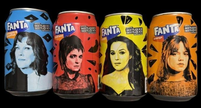 Газированный напиток Fanta Beetlejuice Delia Pineapple Grapefruit 330мл 7482 фото
