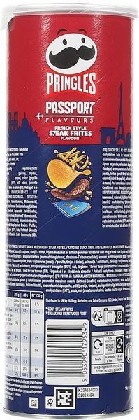 Чіпси Pringles Passport Flavours French Style Steak Frites 165г 7428 фото