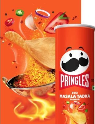 Чипсы Pringles Desi Masala Tadka 102г 6673 фото