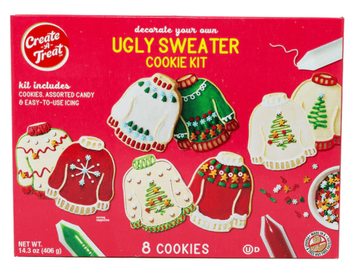Набор для украшения печенья Create A Treat Decorate Your Own Ugly Sweater Cookie Kit 406г 9663 фото