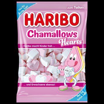 Mаршмелоу Haribo Chamallows Hearts 175g 4744 фото