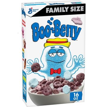 Сухой завтрак Halloween Boo Berry Blueberry with marshmallows 447g 4050 фото