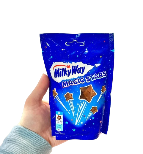 Шоколадні зірочки Milky Way Magic Stars Milk Chocolate Bites 100г 8159 фото