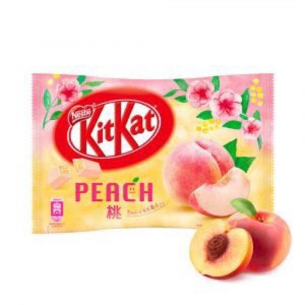Батончик KitKat peach mini 10 шт 4893 фото