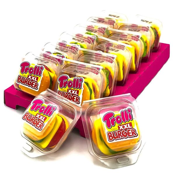 Великий желейний Trolli Burger XXL 50g 0988 фото