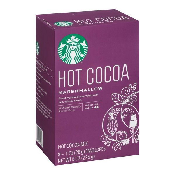 Какао Starbucks Hot Cocoa Marshmallow 226g 2367 фото