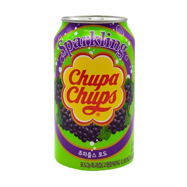 Газировка Chupa Chups Grape 345ml 0718 фото