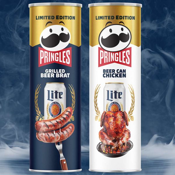 Чипсы Pringles Miller Lite Beer Can Chicken 158г 8648 фото