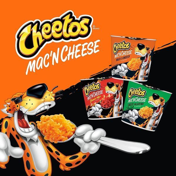 Макарони Cheetos Mac'N Cheese Pasta Flamin' Hot Flavor 4шт, 240г 10849 фото