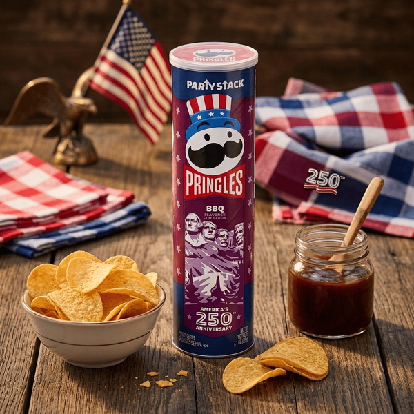 Чіпси Pringles America&rsquo;s 250th BBQ 203г 11618 фото