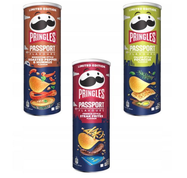 Чіпси Pringles Passport Flavours French Style Steak Frites 165г 7428 фото