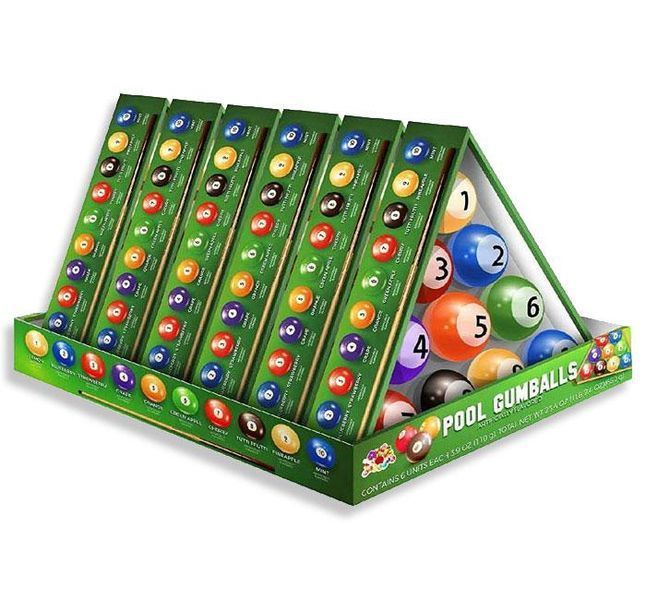 Жевательные резинки Pool Gum Balls Gift Pack 110g 6782 фото