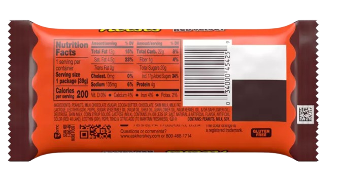 Цукерки Reese's Red Velvet Peanut Butter Cups 40г 8599 фото