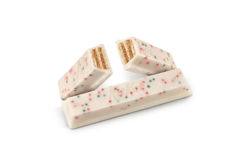 Шоколадні батончики&nbsp;Kit Kat Peppermint Stick Flavored Wafer Christmas Candy 249г 9708 фото