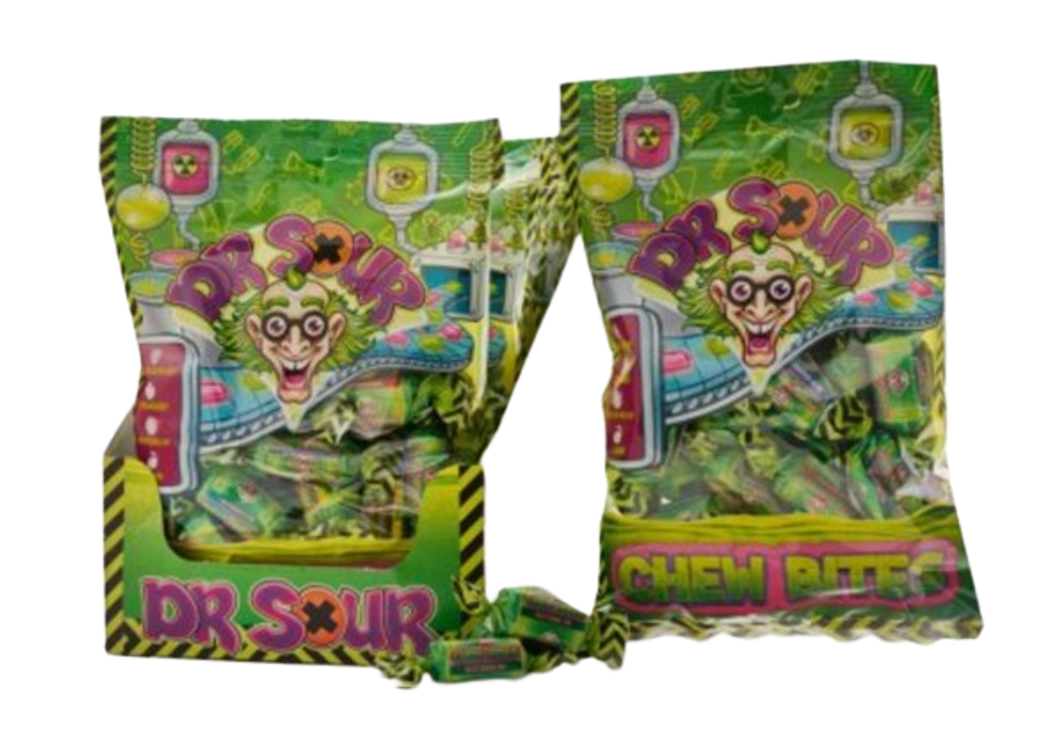 Dr Sour Chew Bites 180g