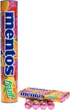 Драже Mentos Jumboroll Fruit 8x37g 5154 фото