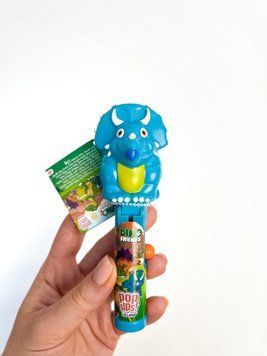 Іграшка з льодяником Pop Ups Dino Friends - Трицератопс 10g 2926 фото