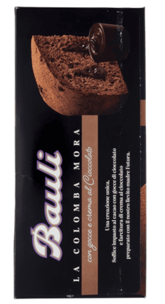 Пасхальный кекс коломба Bauli Colomba Mora con gocce e crema al Cioccolato 700г 8355 фото
