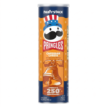 Чіпси Pringles America&rsquo;s 250th Cheddar Cheese 203г 11619 фото