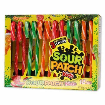 Кислые трости Sour Patch Kids Candy Cane 0316 фото