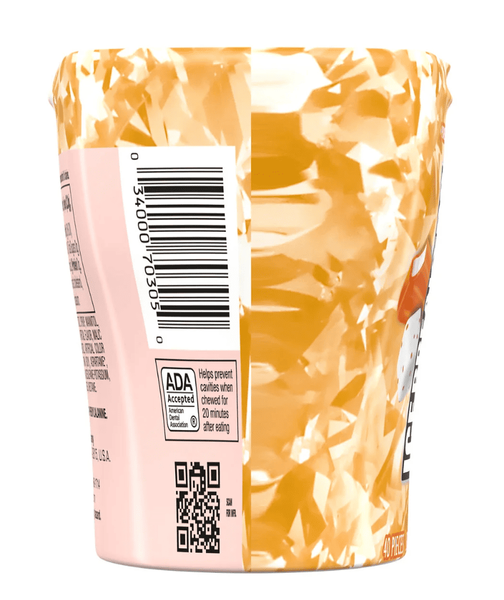 Жевательная резинка Ice Breakers Ice Cubes Orange Cream Pop без сахара 40шт 8867 фото