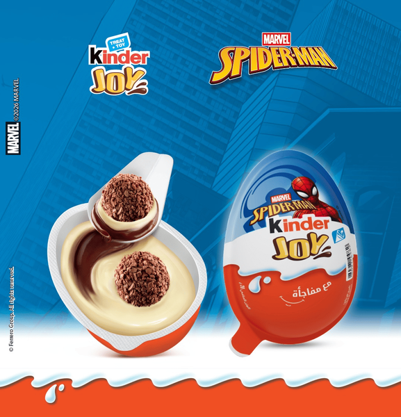 Шоколадные яйца Kinder Joy Spider Man 24шт х 20г 11099 фото