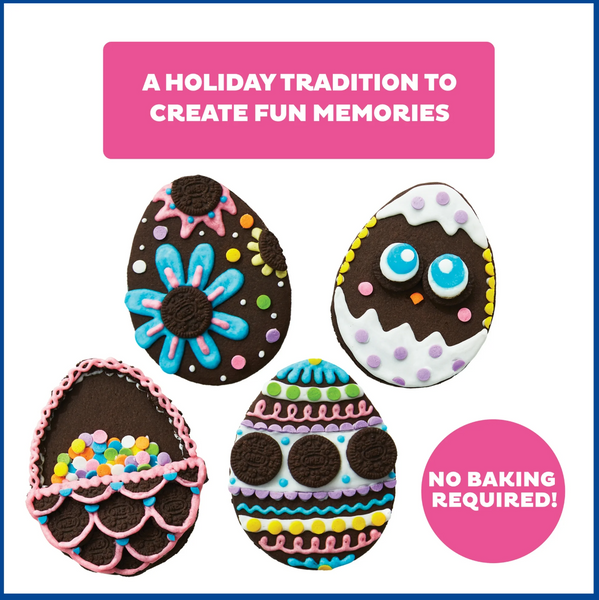 Пасхальный набор для декорирования печенья Create a Treat OREO Easter Fun Cookie Kit&nbsp;409г 8257 фото