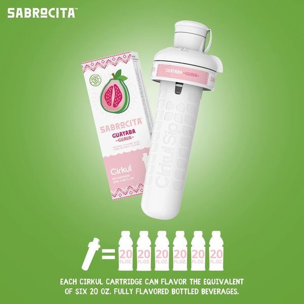 Картридж для напоїв Cirkul Sabrocita зі смаком гуави 1 упаковка 7429 фото