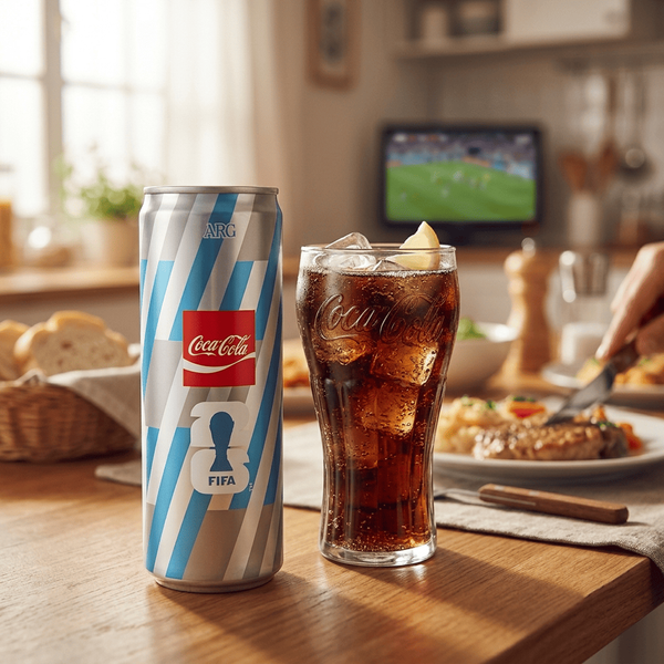 Газований напій Coca-Cola FIFA World Cup ARG Original Taste 330мл 11248 фото