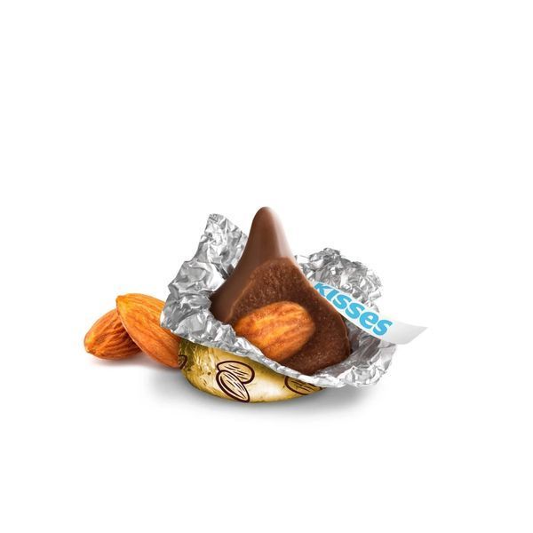 Шоколадные конфеты Hershey's Kisses Milk Chocolate с миндалем 127 г 7350 фото
