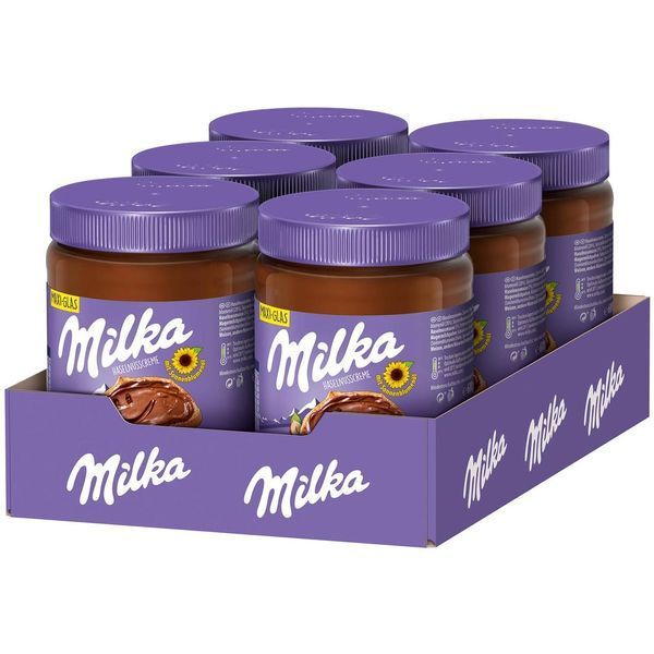 Шоколадна паста крем Milka с фундуком 600g 4212 фото