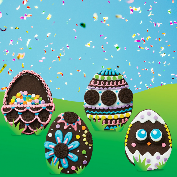 Пасхальный набор для декорирования печенья Create a Treat OREO Easter Fun Cookie Kit&nbsp;409г 8257 фото
