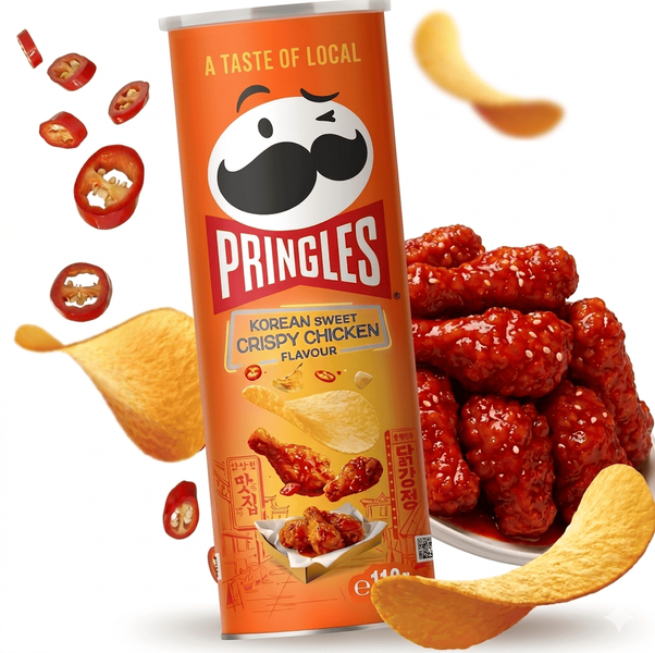 Чіпси Pringles Korean Sweet Crispy Chicken Flavour 118г 10648 фото
