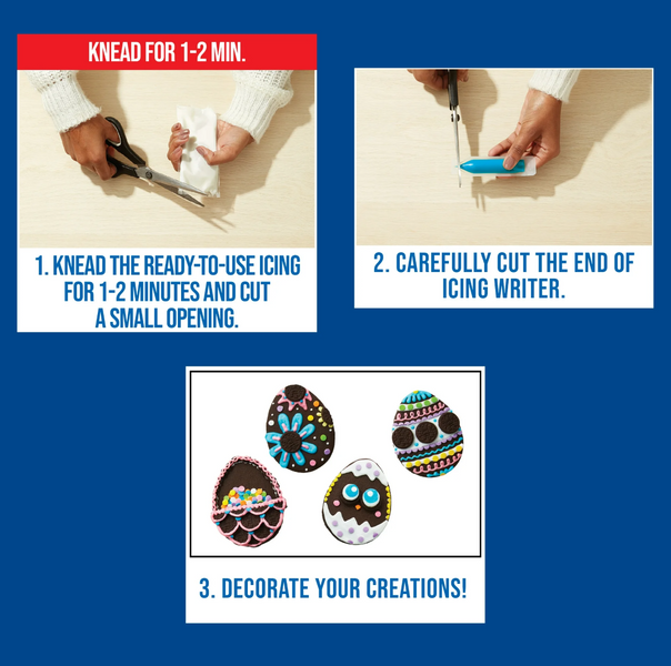 Пасхальный набор для декорирования печенья Create a Treat OREO Easter Fun Cookie Kit&nbsp;409г 8257 фото
