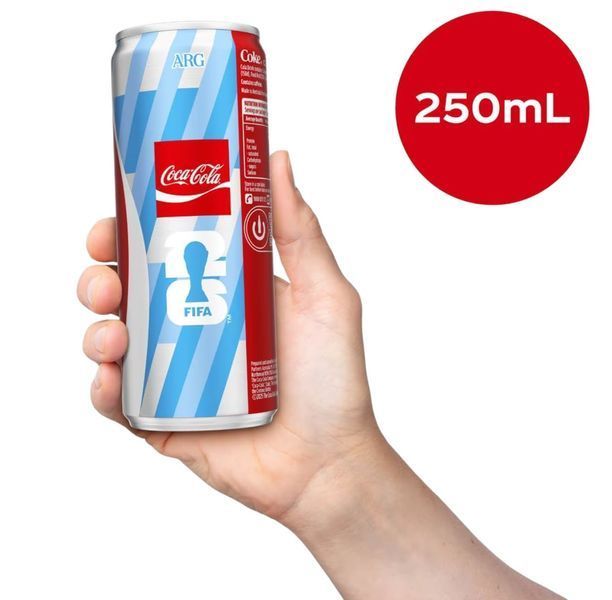 Газований напій Coca-Cola FIFA World Cup ARG Original Taste 330мл 11248 фото