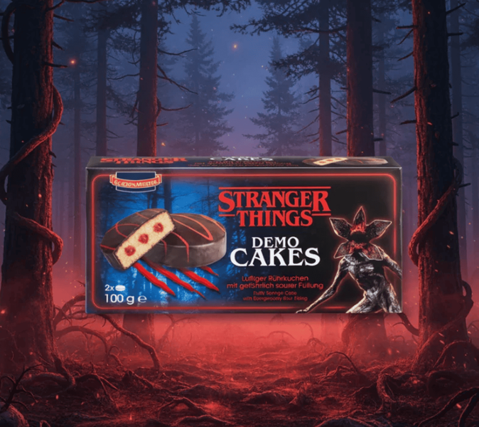 Пирожные KuchenMeister Stranger Things Demo Cakes 100г 9854 фото