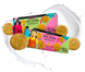 Печиво Yummer's Dalgona Biscuits Butter Squid Game 140г 8967 фото 6