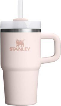Термокружка Stanley Quencher H2.0 Rose Quartz з ручкою та трубочкою 591мл 9905 фото