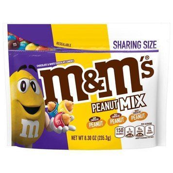 Драже M&M's Peanut Mix Chocolate Candy 235.3g 1977 фото