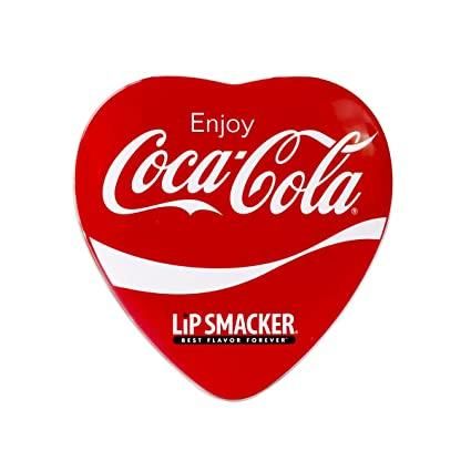 Помада зі смаком набір Lip Smacker Coca-Cola Heart Tin 80g 4473 фото