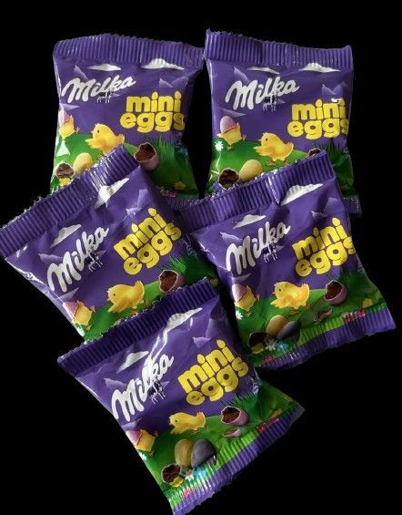 Великодні шоколадні міні-яйця Milka Mini Eggs, 31.6г 6614 фото