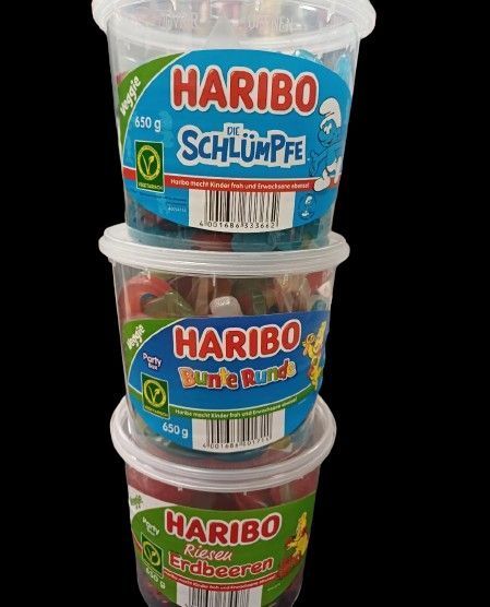 Жувальні цукерки Haribo Bunte Runde вагою 650 г 6790 фото