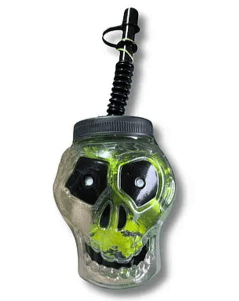 Склянка з трубочкою Windel Halloween Skeleton і цукерками 1шт, 57г 9469 фото